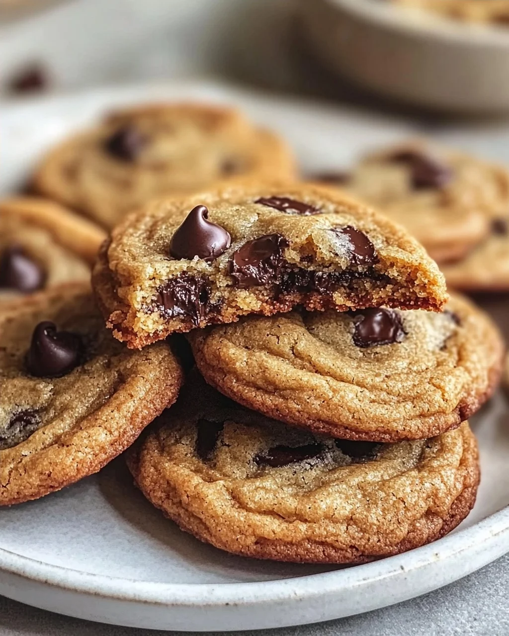 Banana Bread Chocolate Chip Cookies