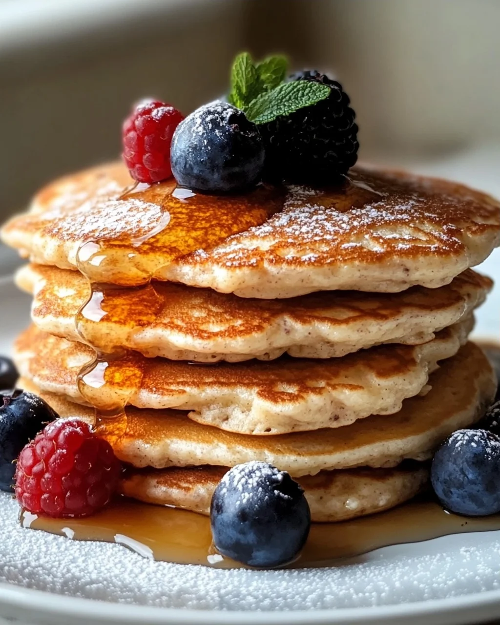 Cottage Cheese Cinnamon Protein Pancakes: Healthy & Delicious!