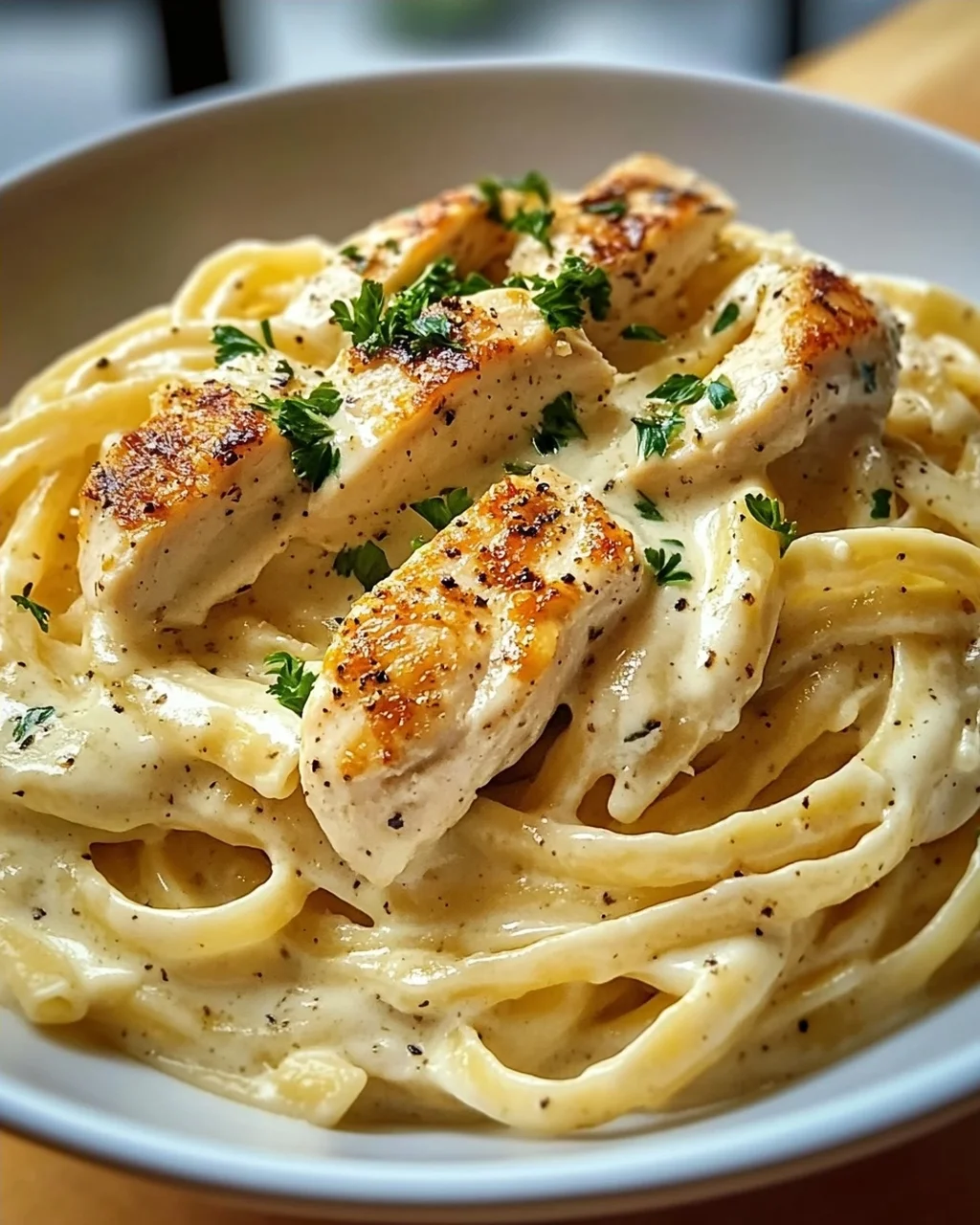 Cremige Hähnchen Alfredo Nudeln – Ultimatives Rezept!