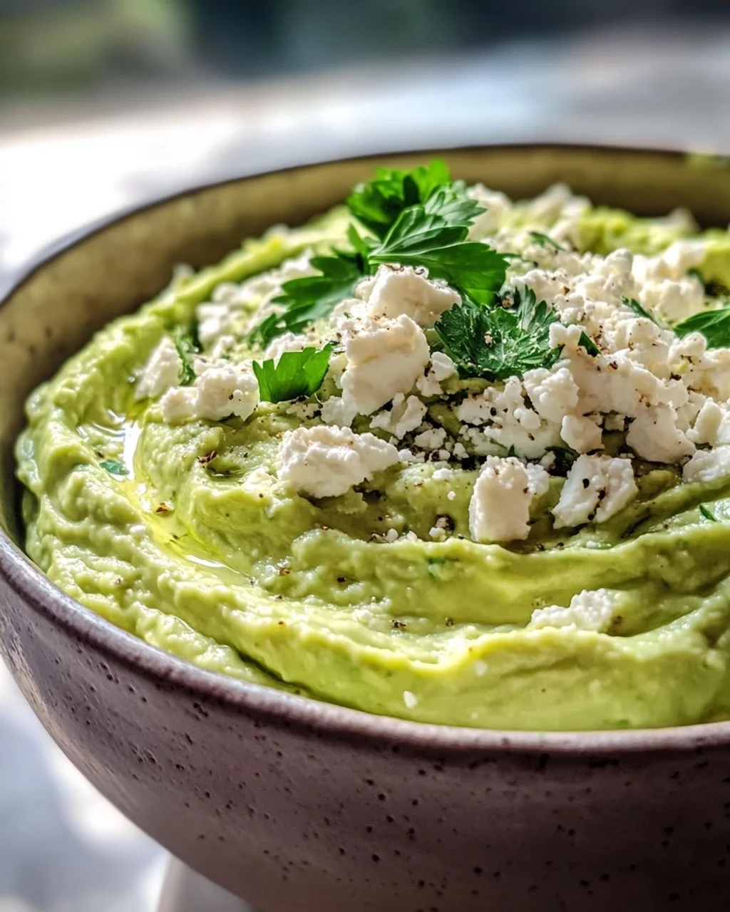 Cremiger Avocado Feta Dip: Dein mediterraner Lieblingsdip!