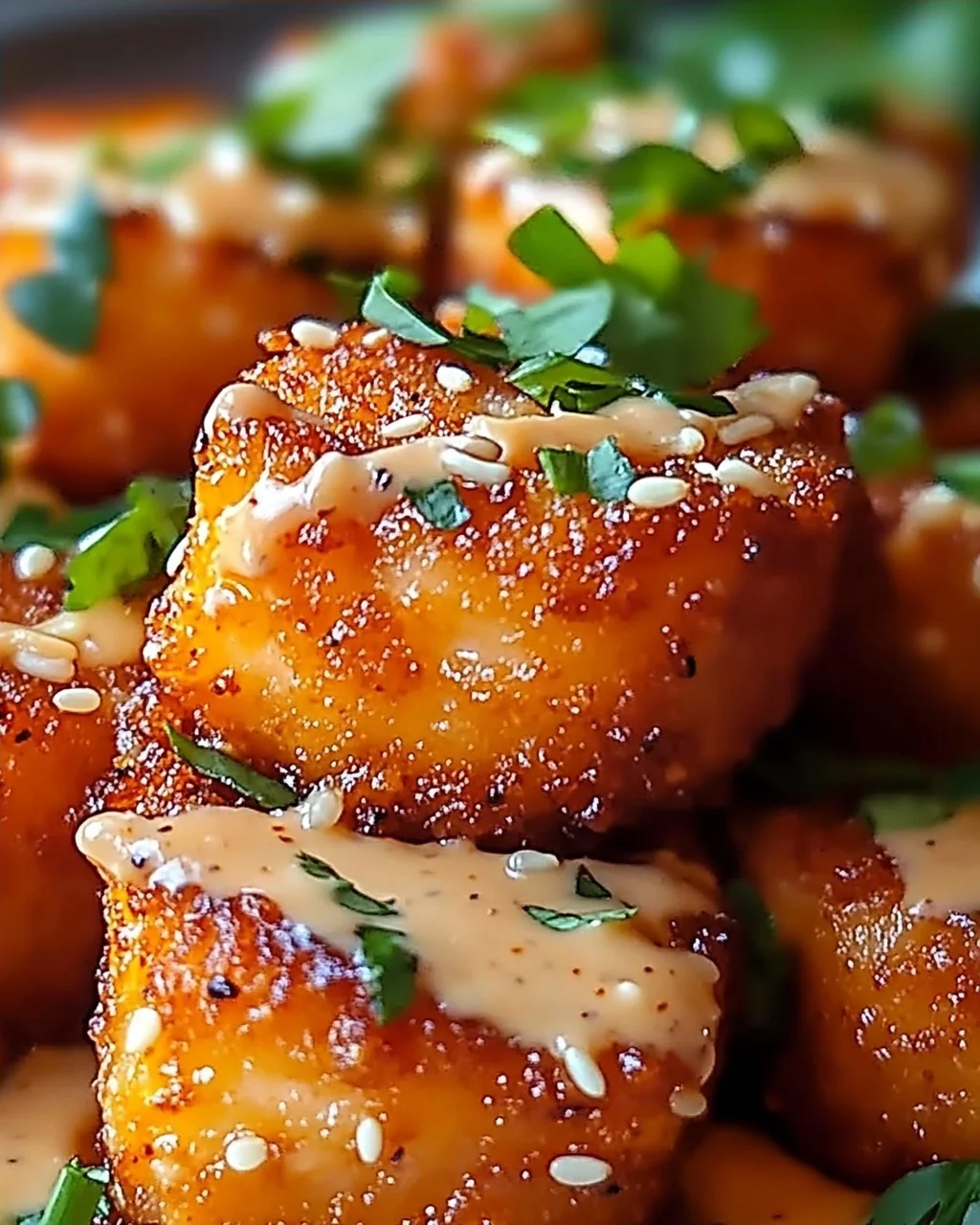 Crispy Bang Bang Lachs Bites