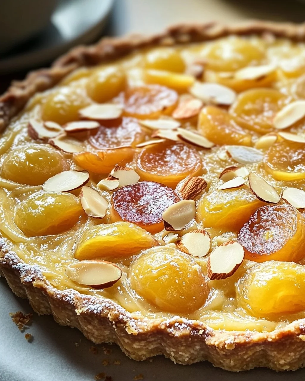 Elsässische Mirabellentarte mit Frangipane