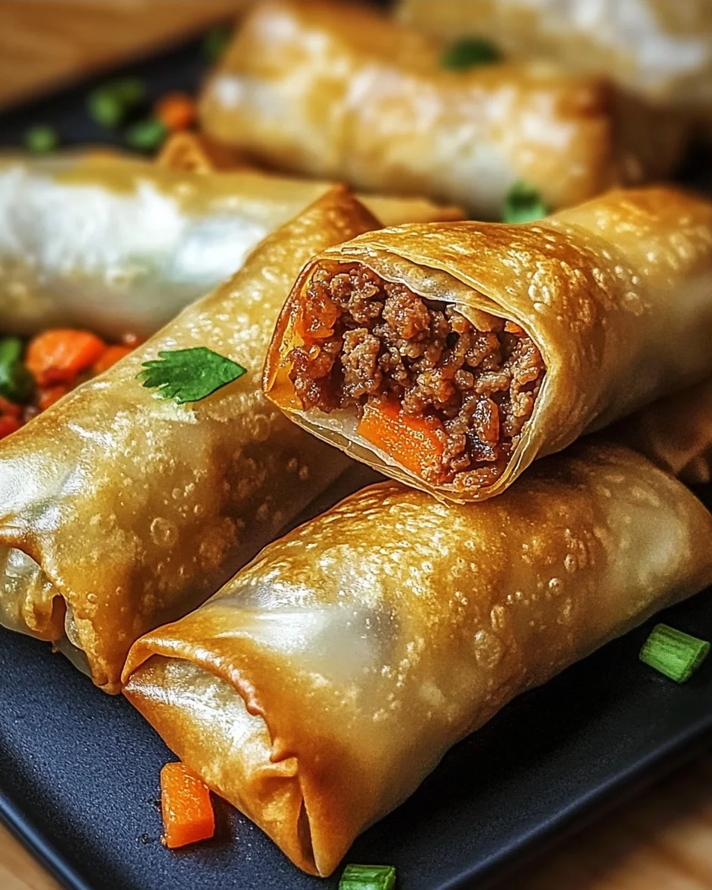 Frühlingsrollen aus der Heißluftfritteuse einfach zubereiten