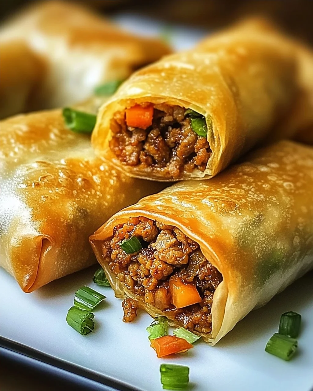 Frühlingsrollen aus der Heißluftfritteuse einfach zubereiten