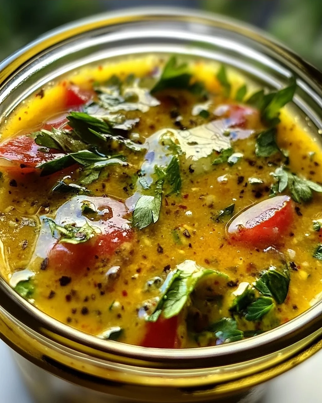 Honig-Senf-Zitronen-Vinaigrette