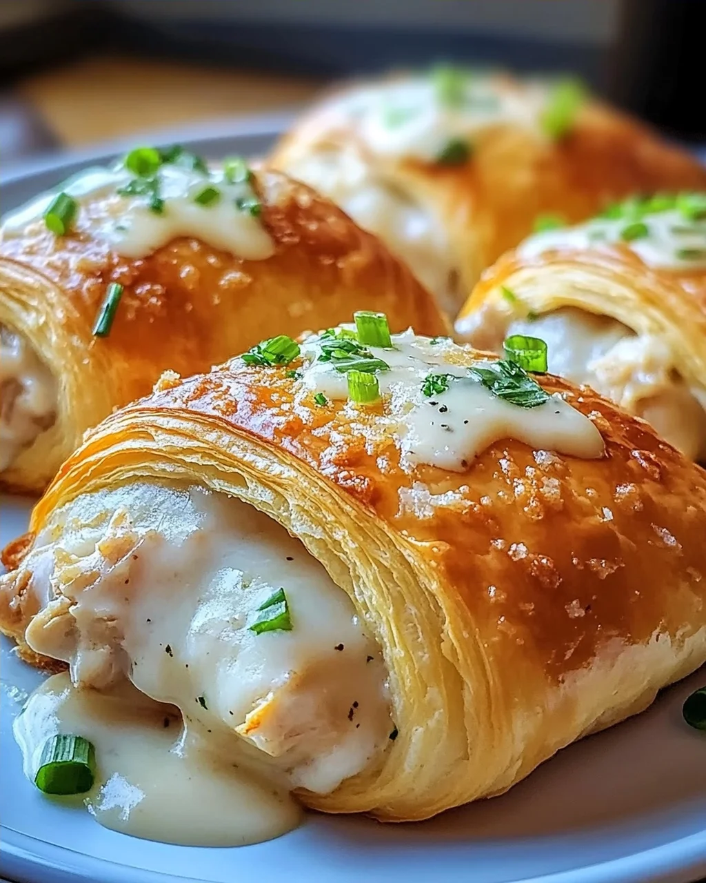 Hühnchenkissen mit Parmesansoße – Einfaches Komfortessen