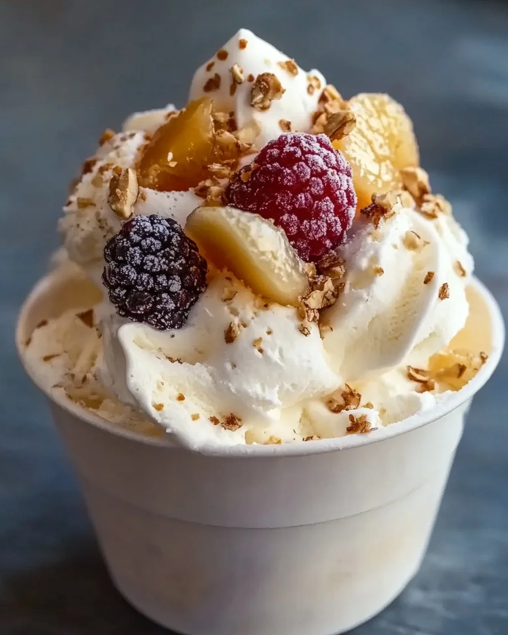 Joghurt Eis ohne Eismaschine Rezept mit schneller Zubereitung
