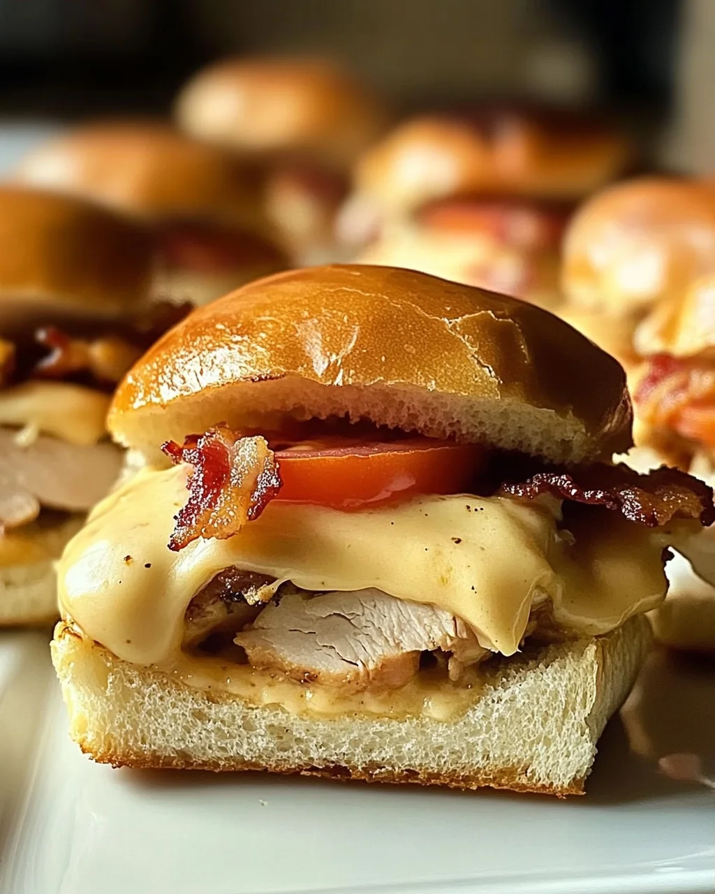 Kentucky Hot Brown Sliders