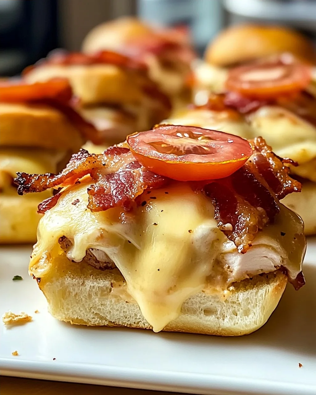 Kentucky Hot Brown Sliders
