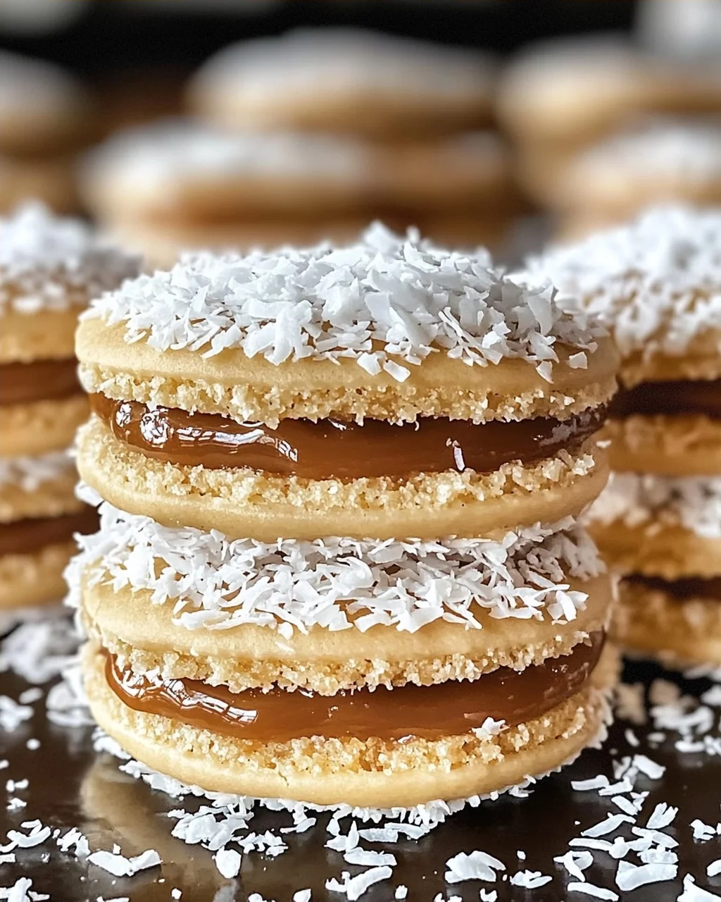 Klassische argentinische Alfajores für Naschkatzen