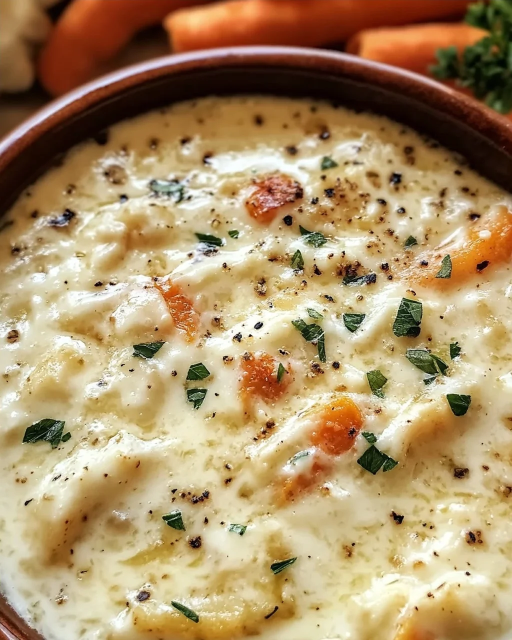 Knoblauch Parmesan Sauce in 5 Minuten zubereiten