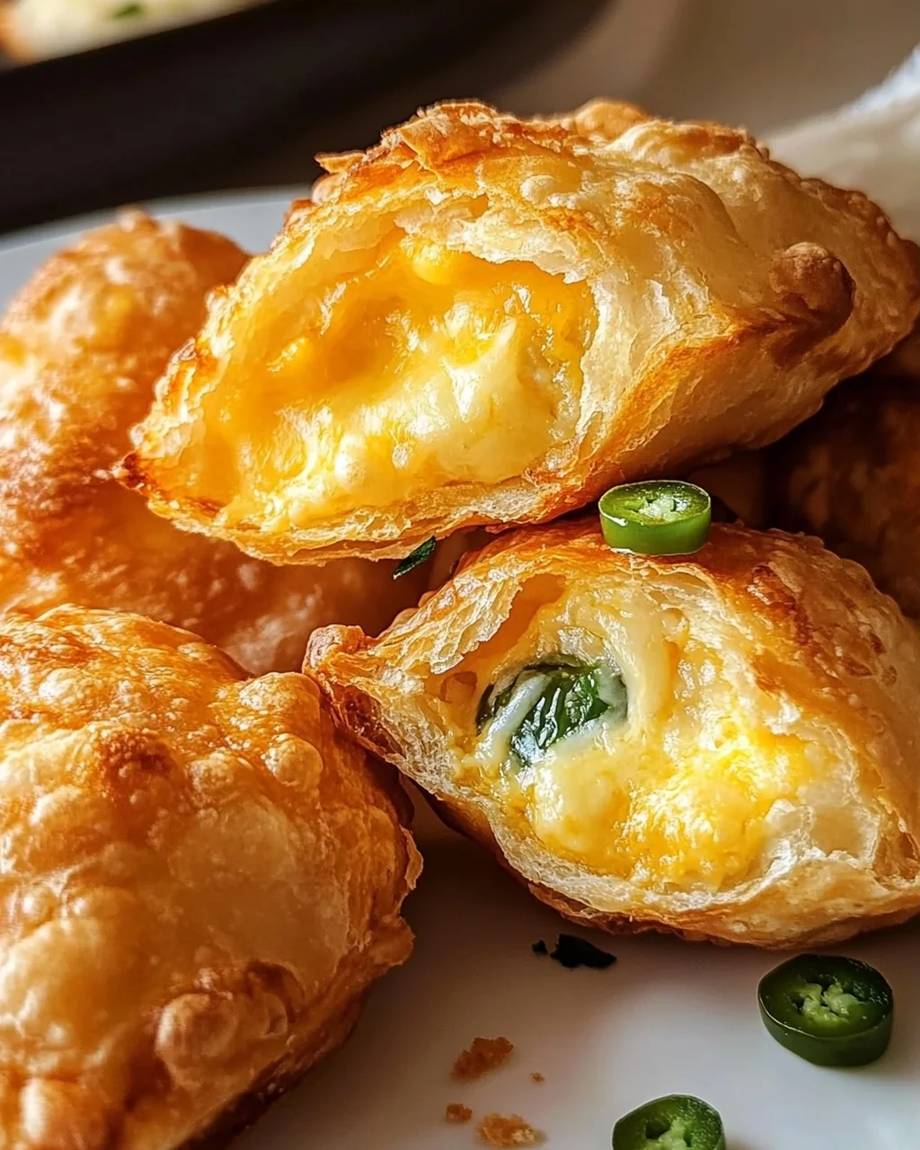 Knusprige Jalapeño Käse-Puffs: Der ultimative Scharfkick!
