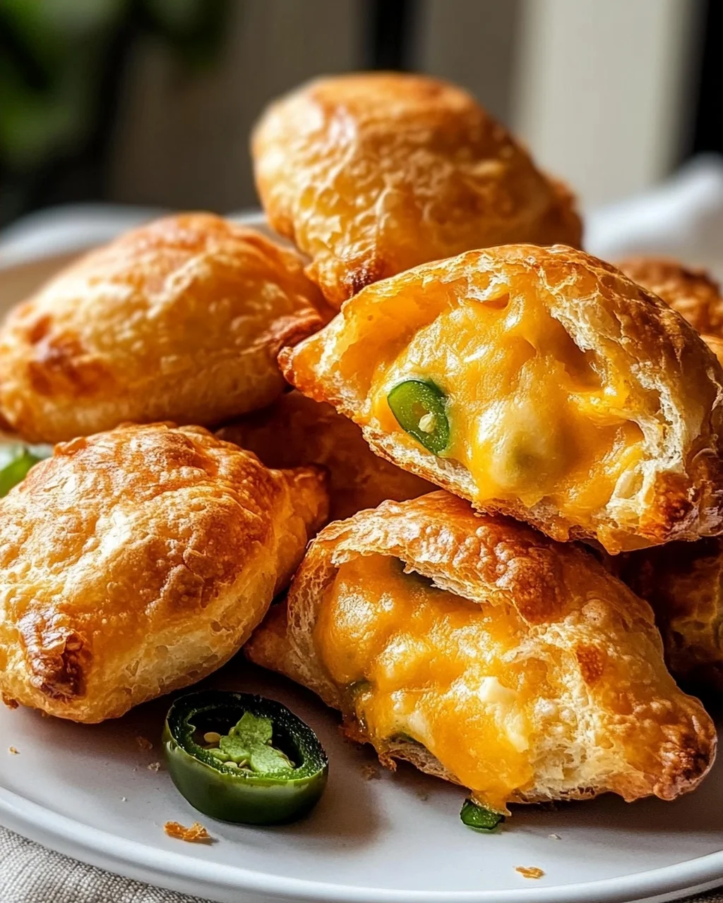 Knusprige Jalapeño Käse-Puffs: Der ultimative Scharfkick!
