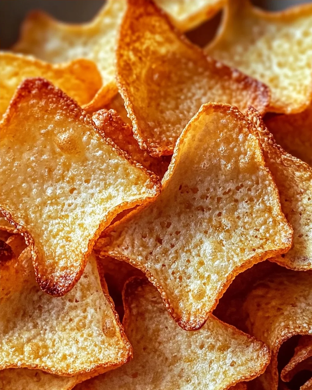 Knusprige Quark-Chips