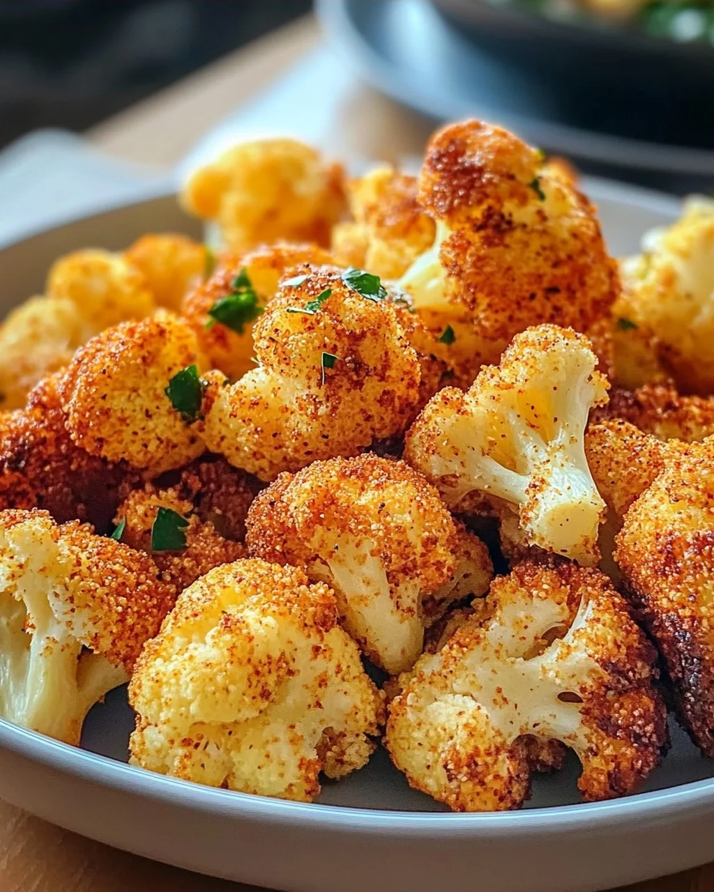 Knuspriger Blumenkohl aus dem Airfryer – Einfaches Rezept!