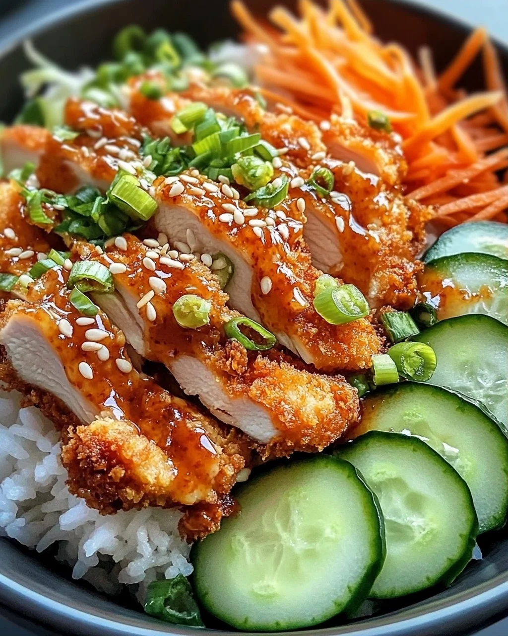 Leckere Bang Bang Chicken Rice Bowl – Dein schnelles Lieblingsgericht!