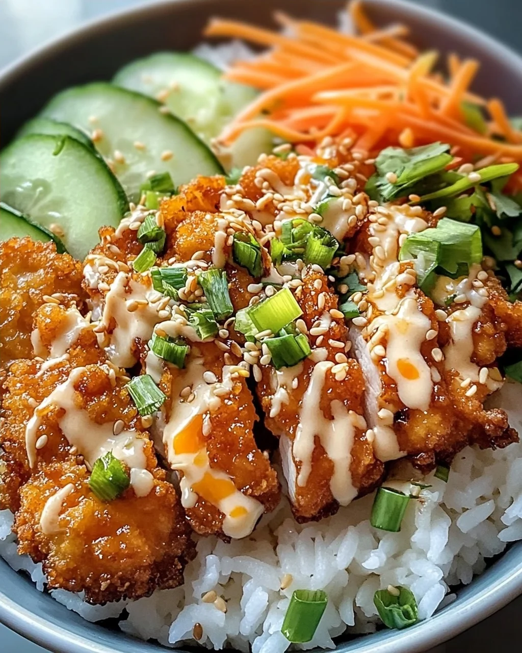Leckere Bang Bang Chicken Rice Bowl – Dein schnelles Lieblingsgericht!