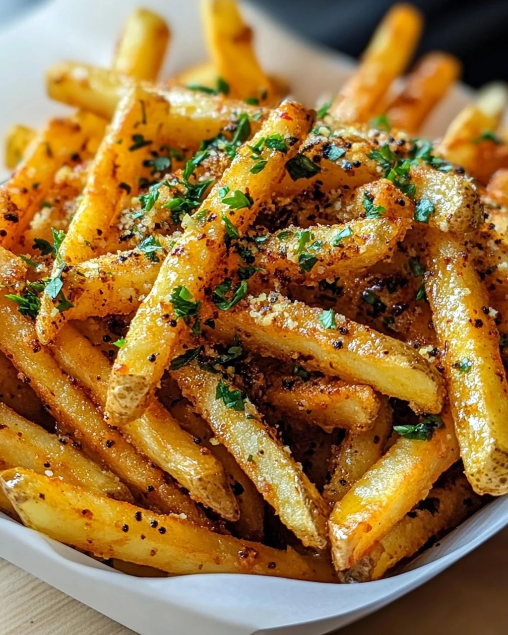 Louisiana Voodoo Fries mit Cajun-Gewürz & Knoblauchbutter