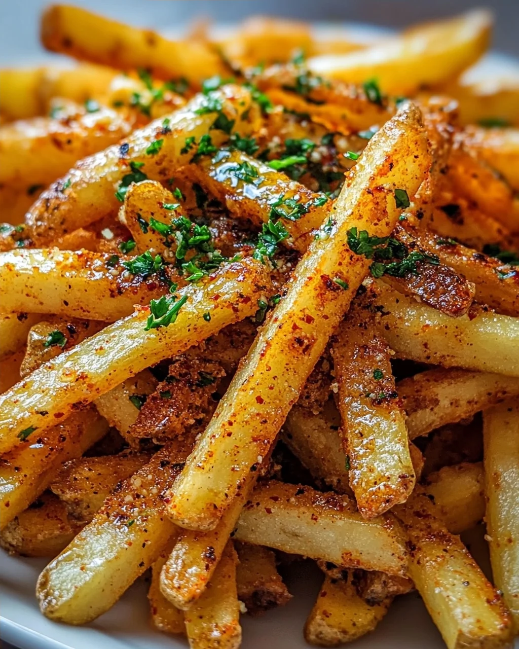 Louisiana Voodoo Fries mit Cajun-Gewürz & Knoblauchbutter