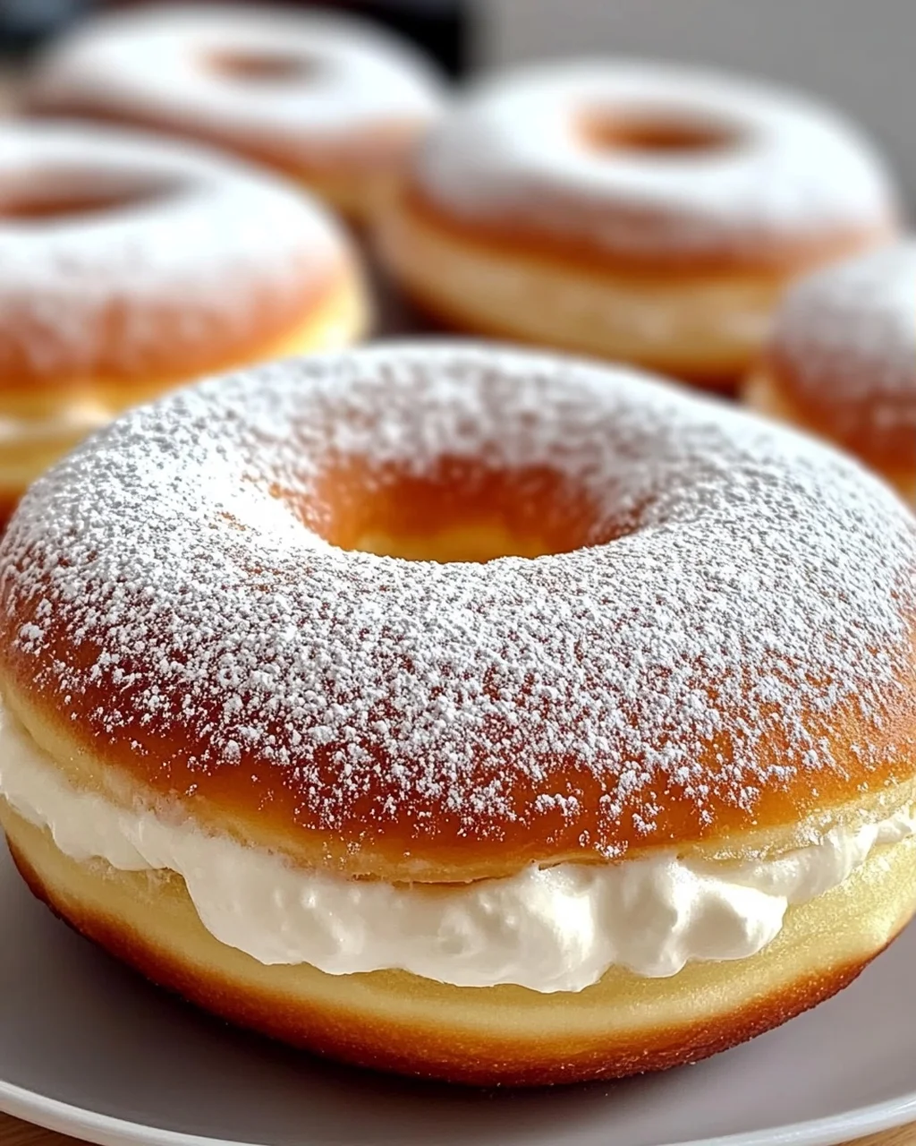 Milchcreme-Donut für den süßen Genuss zuhause