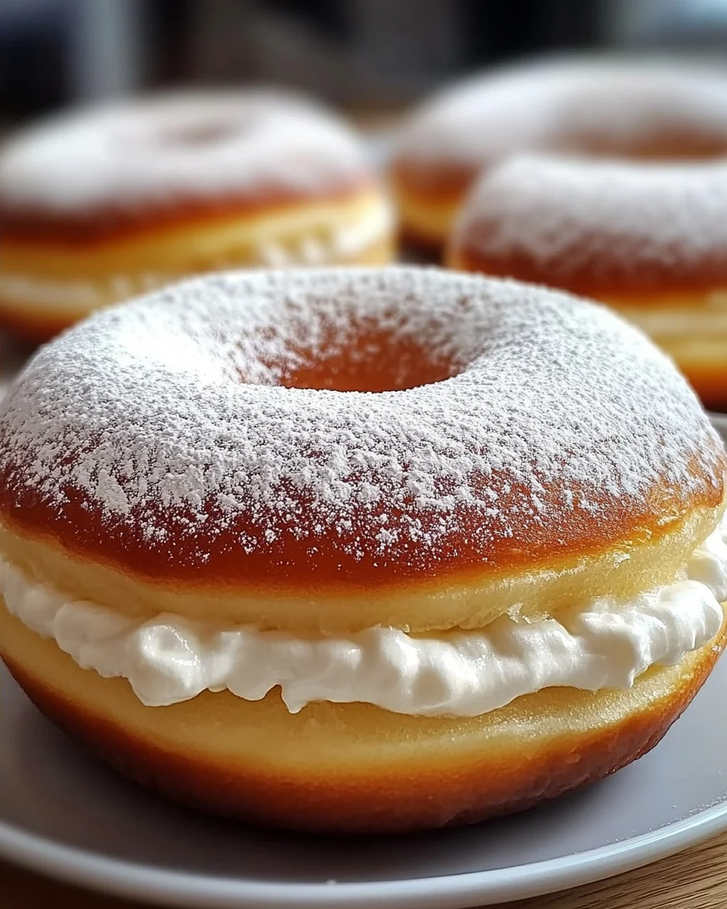 Milchcreme-Donut für den süßen Genuss zuhause