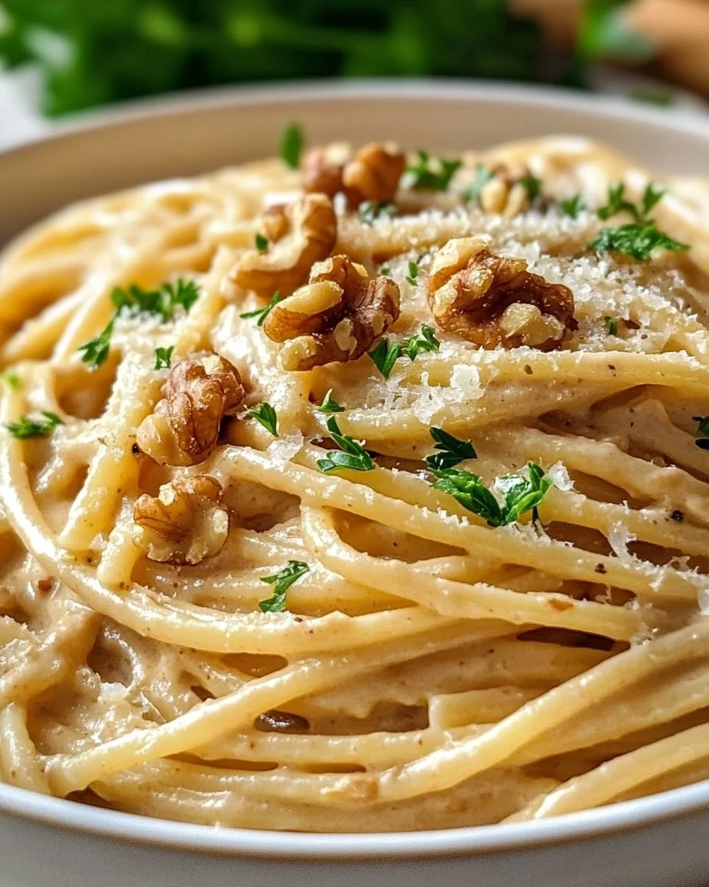 Nudeln in Walnuss Sauce – Ein köstliches Rezept für Genießer!