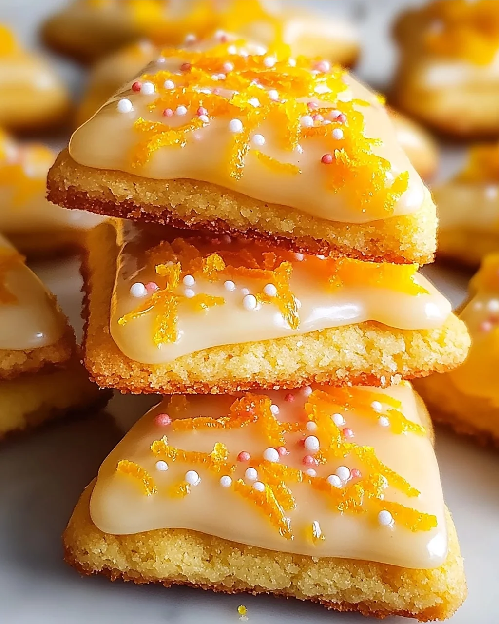 Orangenplätzchen