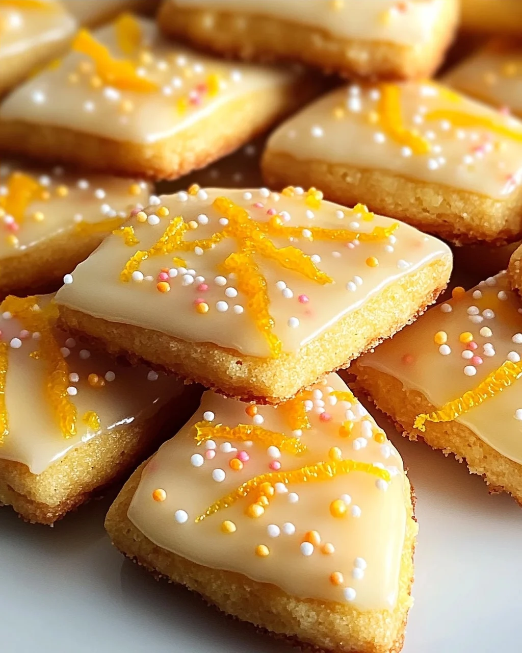 Orangenplätzchen