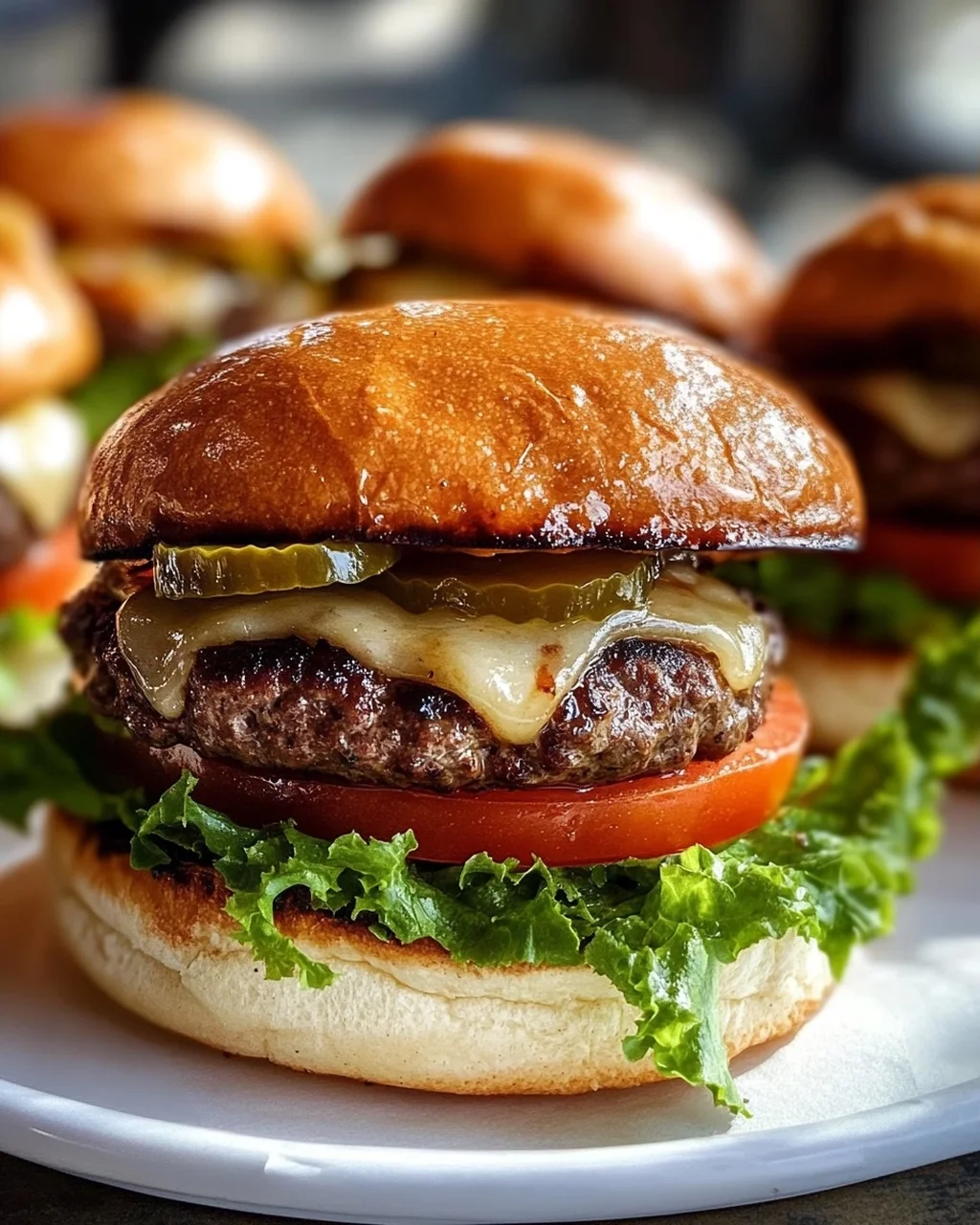 Party Ready Mini Oklahoma Onion Smashburgers für deine Feier!