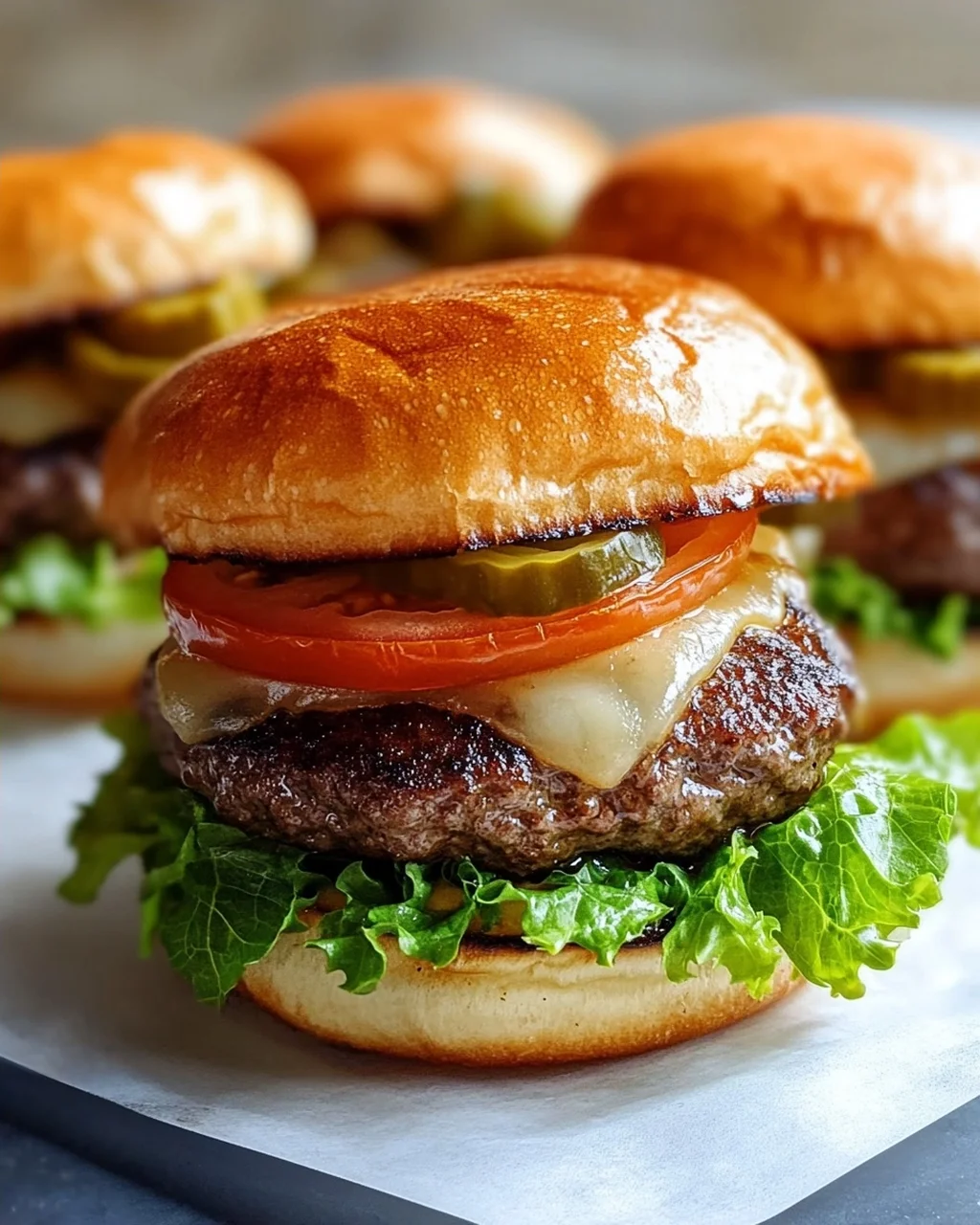 Party Ready Mini Oklahoma Onion Smashburgers für deine Feier!