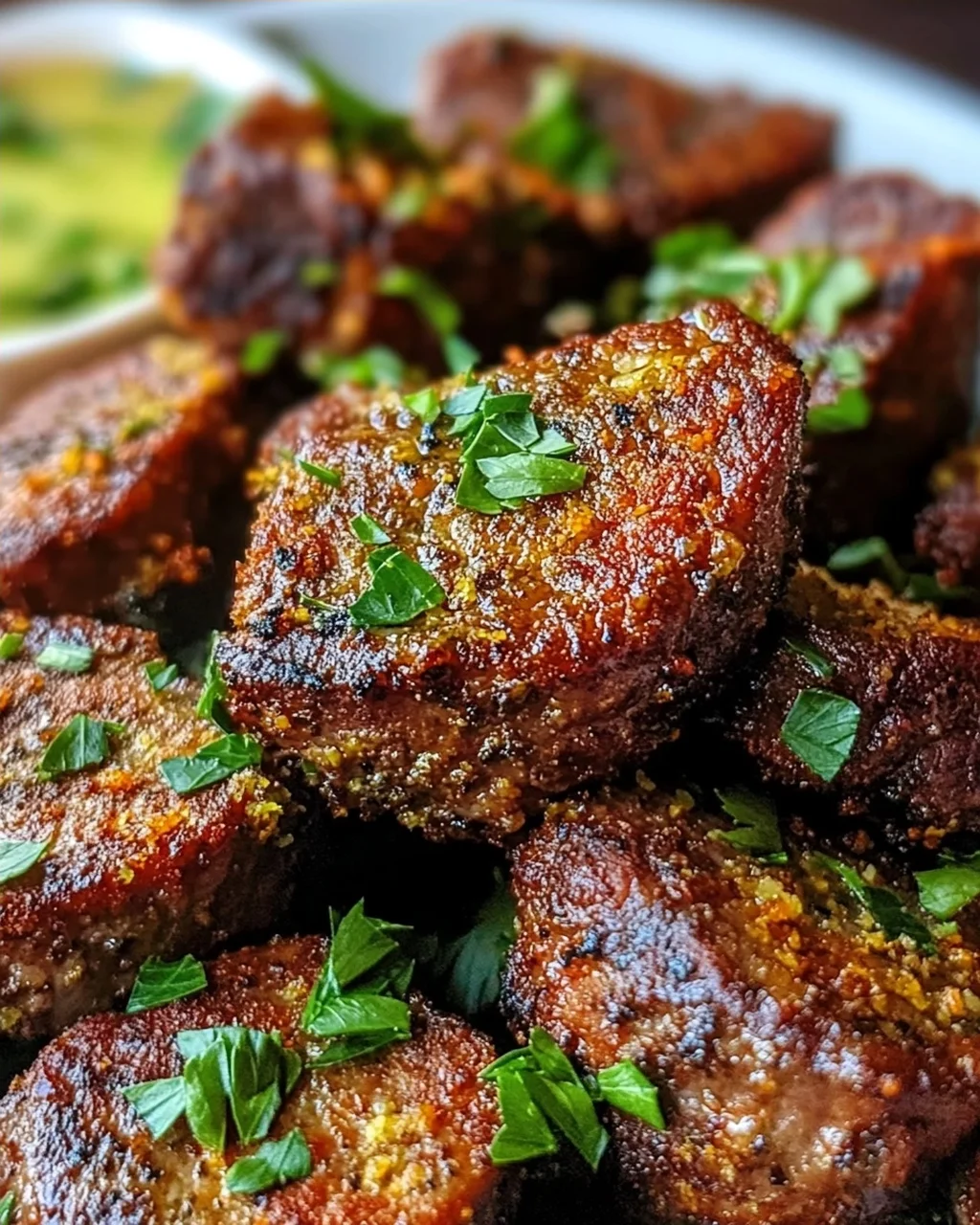 Steak-Häppchen aus der Heißluftfritteuse