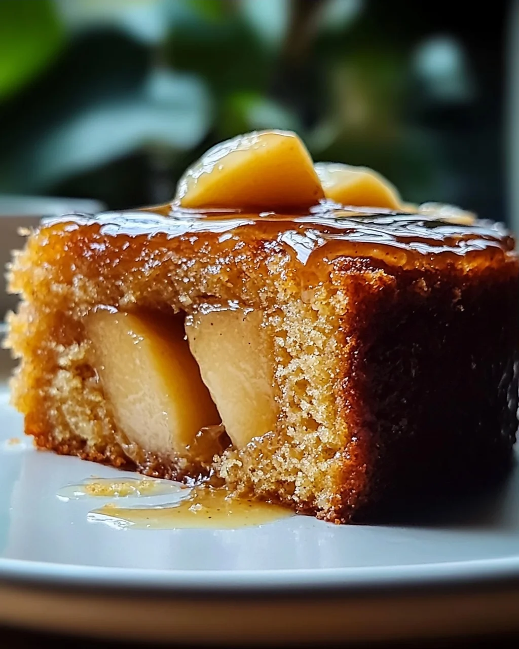 Sticky Pear Gin Extractger Kuchen: Süße Birne trifft auf Gin-Aroma