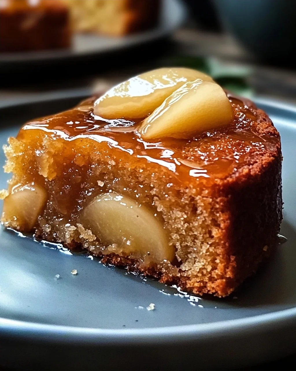 Sticky Pear Gin Extractger Kuchen: Süße Birne trifft auf Gin-Aroma