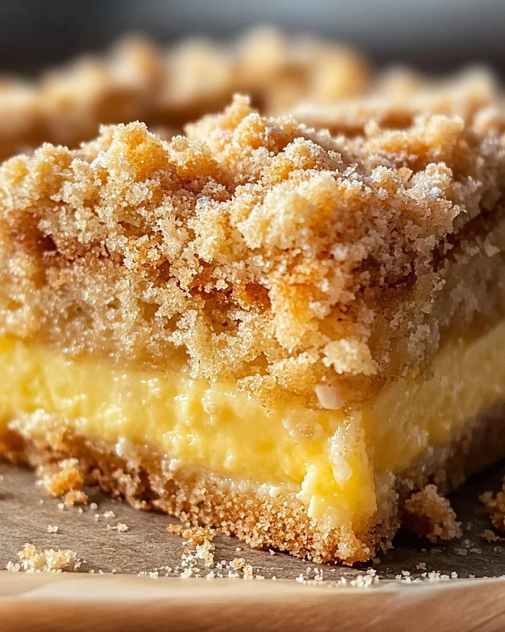 Streuselkuchen mit Pudding
