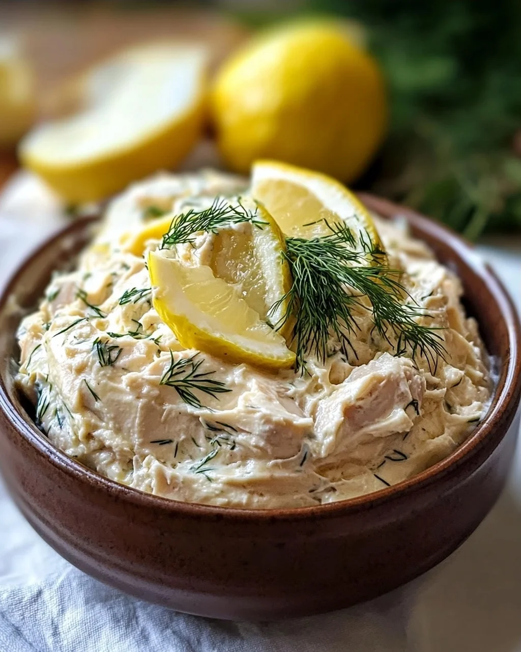 Thunfisch-Frischkäse-Aufstrich: Cremig, frisch, mit Dill & Zitrone