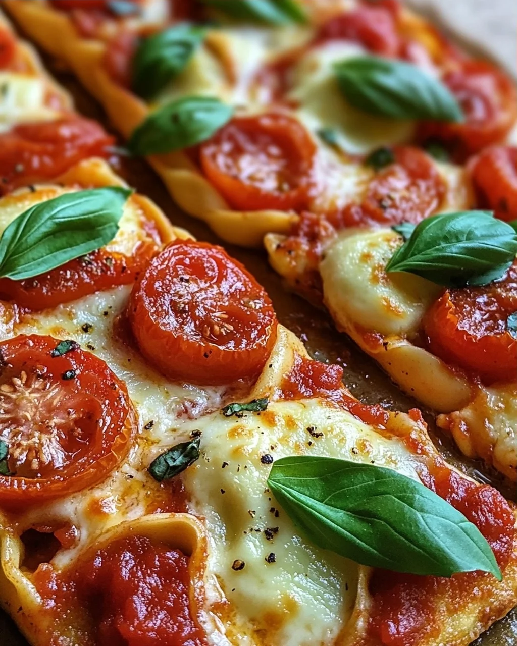 Tortellini-Auflauf mit Tomaten und Mozzarella (vegetarisches Rezept)